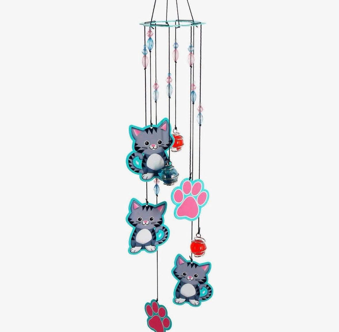 Cat windchimes