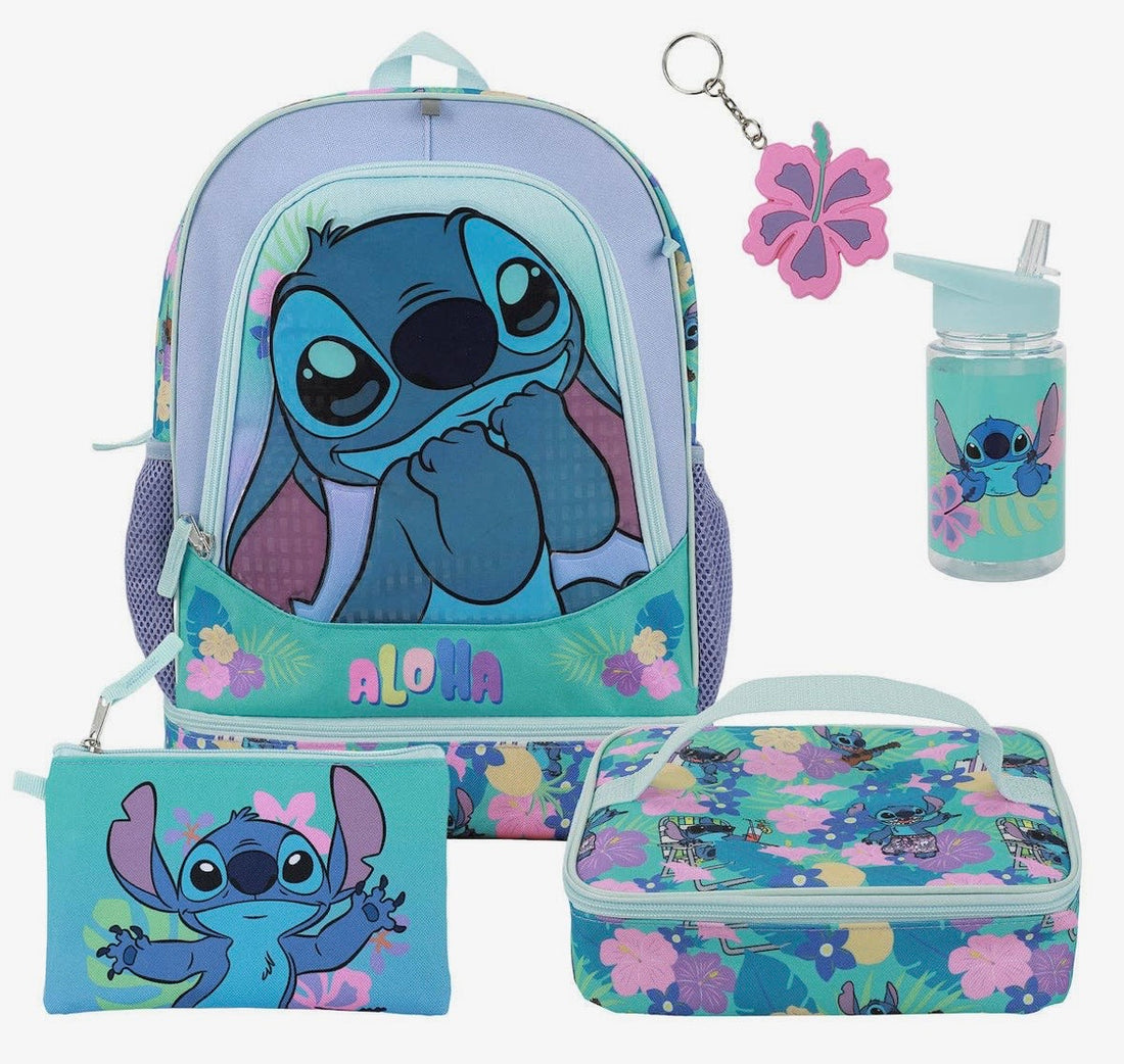 Stitch backpack set