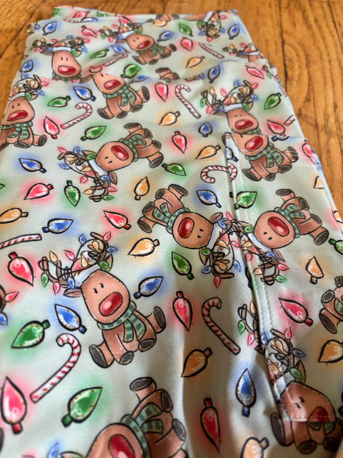 Reindeer leggings with pockets