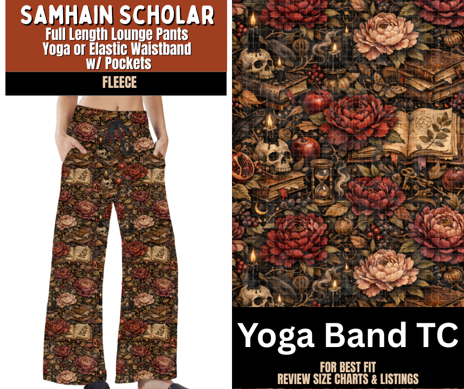 Samhain Scholar Lounge Pants Fleece